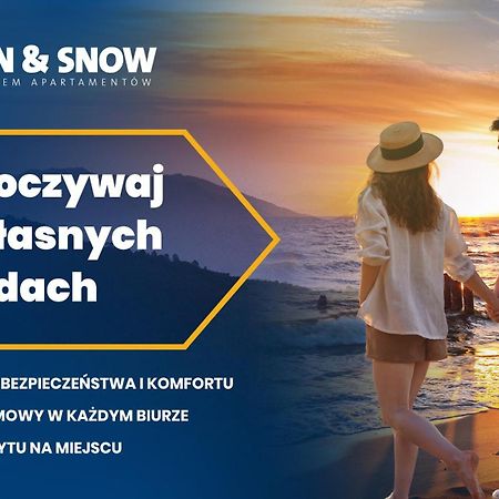Apartamenty Sun & Snow Nadmorskie Tarasy Z Basenem Колобжег Екстериор снимка