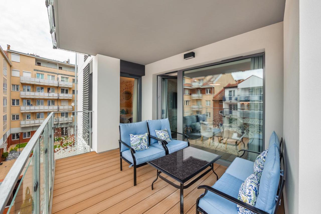Apartamenty Sun & Snow Nadmorskie Tarasy Z Basenem Колобжег Екстериор снимка