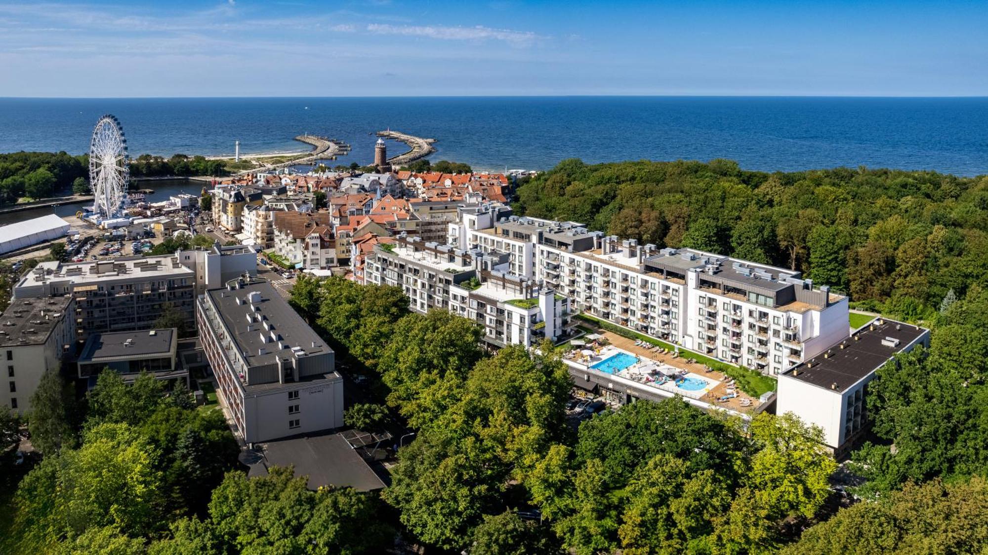 Apartamenty Sun & Snow Nadmorskie Tarasy Z Basenem Колобжег Екстериор снимка